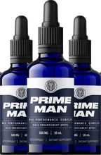 Prime Man Male Enhancement Drops, 3 bottles