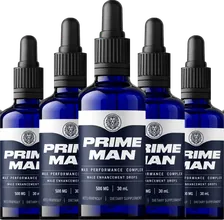Prime Man Male Enhancement Drops, 5 bottles